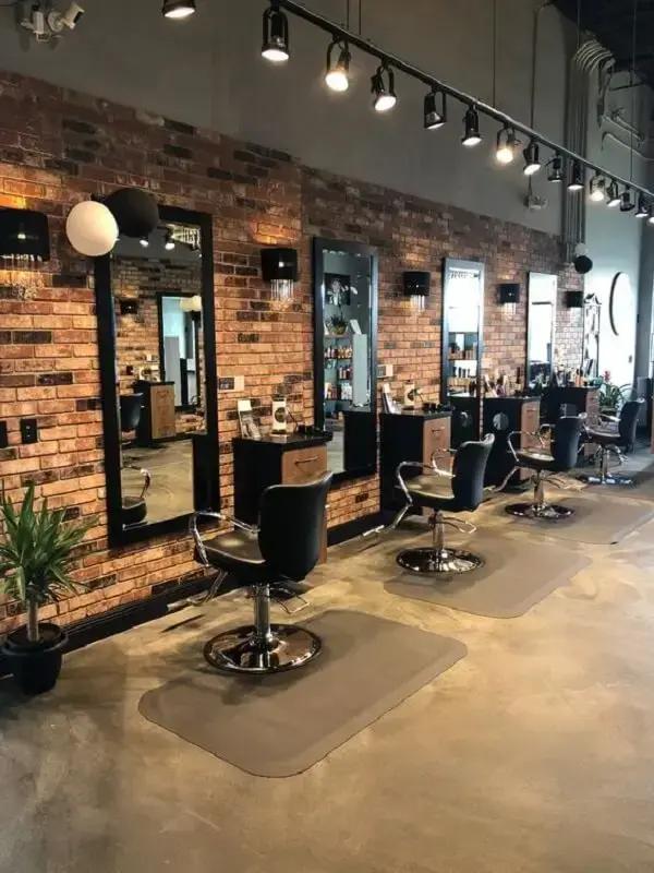 Ambiente da barbearia